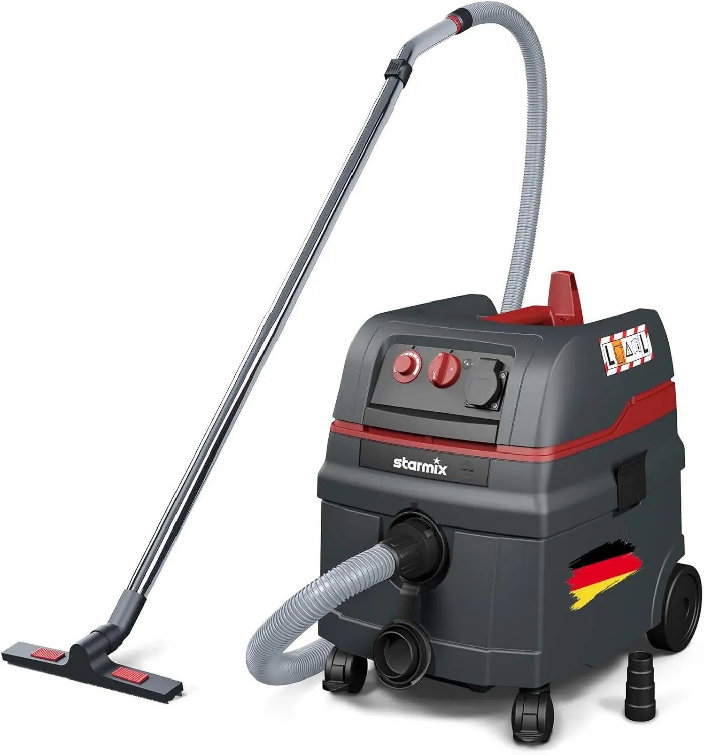 Starmix ISC L-1625 Top – Profi-Industriesauger L-Klasse mit Automatik-Reinigung, 1600 W, 25L, Nass/Trocken