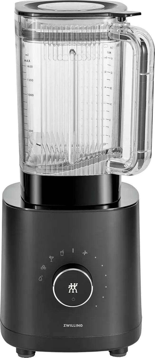 ZWILLING ENFINIGY Hochleistungsmixer 1,4L mit Edelstahlklinge, 1200W, Schwarz