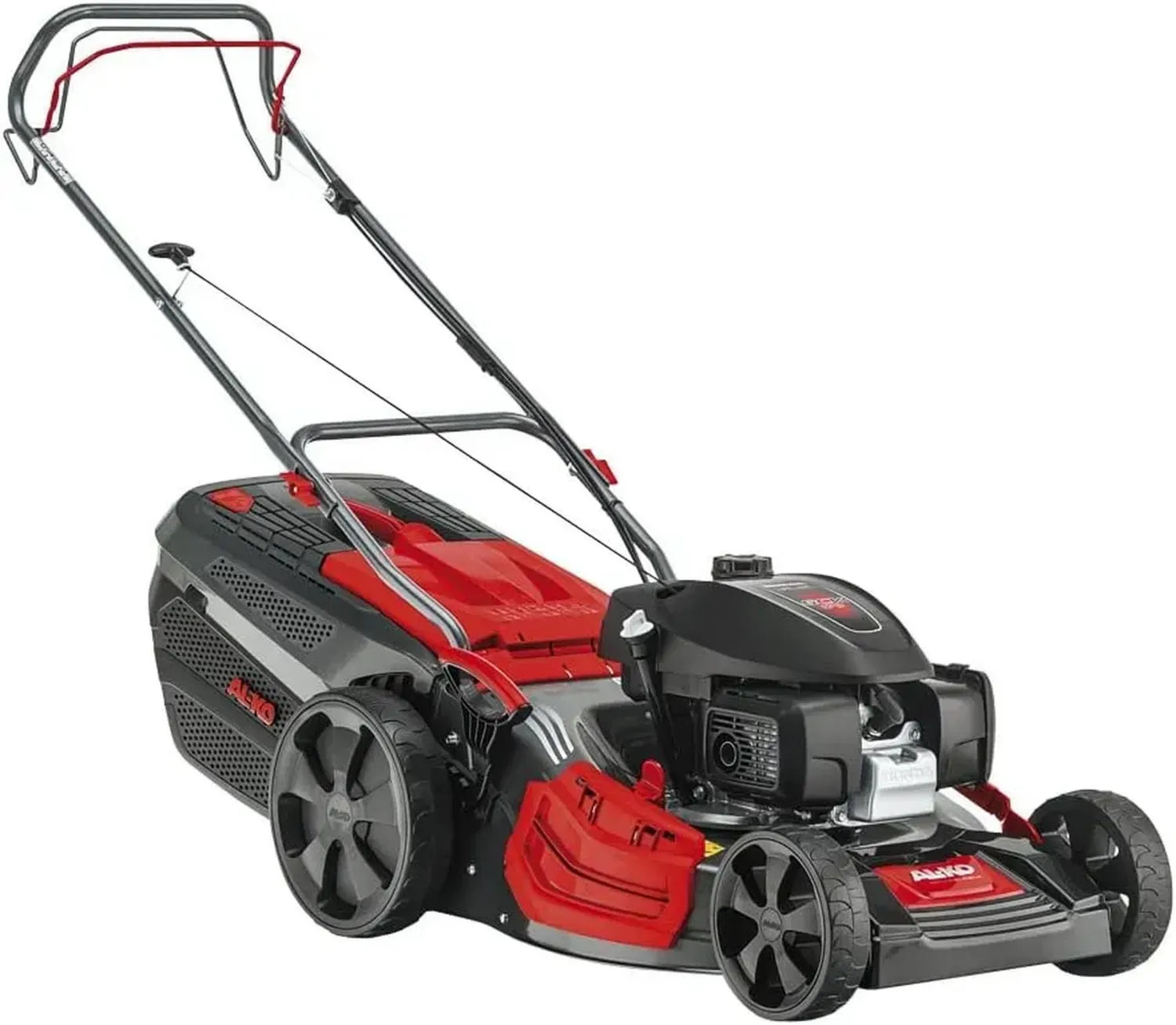 AL-KO Benzin-Rasenmäher Highline 51.9 SP-H, 51 cm Schnittbreite, 3.2 kW, Radantrieb, zentrale Schnitthöhenverstellung, Mulchen, Seitenauswurf, für Rasen bis 1800 m²