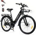 Premium 26 Zoll Herren E-Bike mit 250W Motor, 48V Akku und LCD-Display, City-Pedelec bis 100 km Reichweite