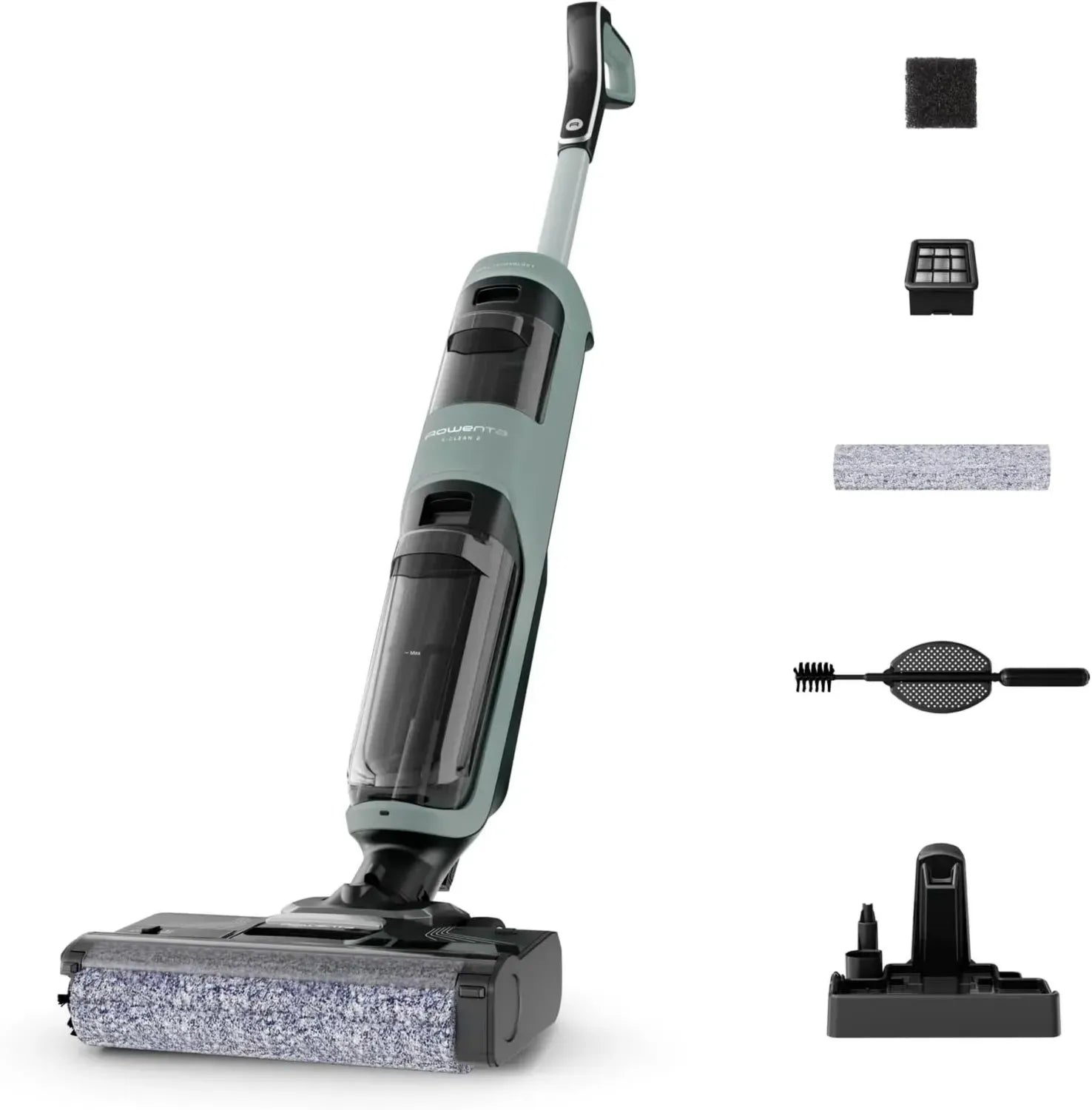 Rowenta X-Clean 2 Nass-Trockensauger, vielseitig und leicht, mit selbstfahrender Walze, ECO-MAX-Modi, automatische Reinigung, Eukalyptusduft