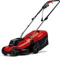 Einhell Elektro-Rasenmäher GC-EM 1000/32 - Leistungsstarker 1000 W Motor, 32 cm Schnittbreite, ideal für Flächen bis 300 m², 30 L Grasfangkorb, verstellbare Schnitthöhe 30-70 mm, platzsparend klappbar