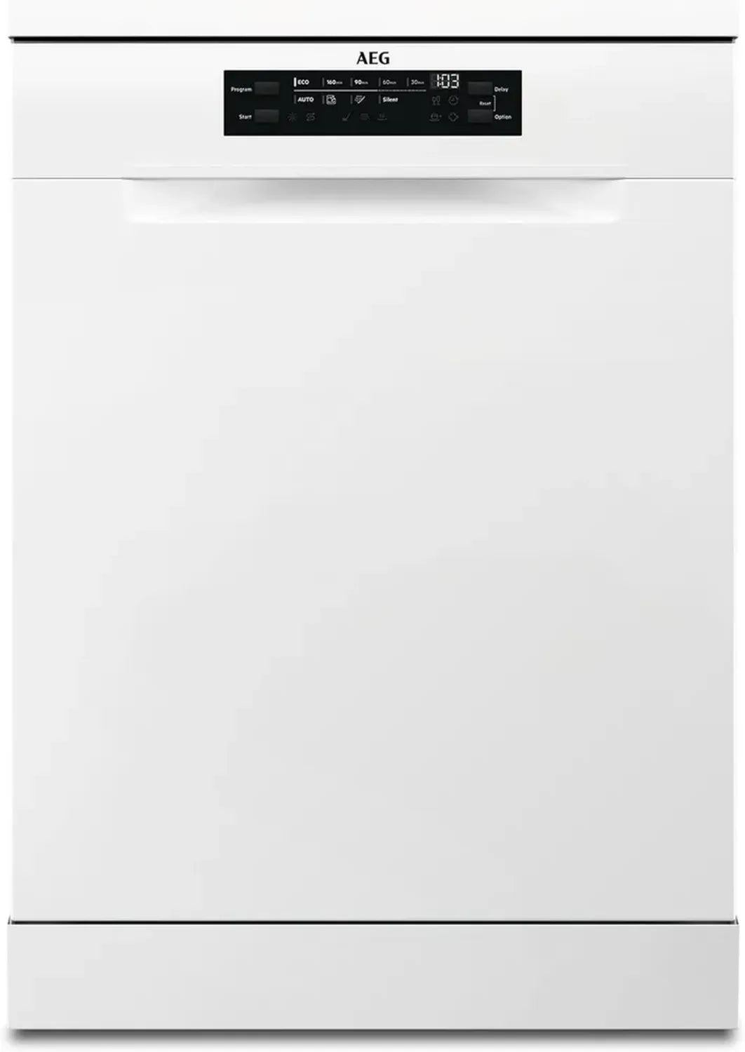 AEG 60cm Geschirrspüler Serie 5000, AirDry Technologie, Energieklasse B, Besteckschublade, 44 dB, Wasserschutz, 14 Maßgedecke