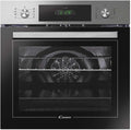 Candy FCT886X Einbaubackofen mit Pyrolyse und AquaClean, 70 Liter Kapazität