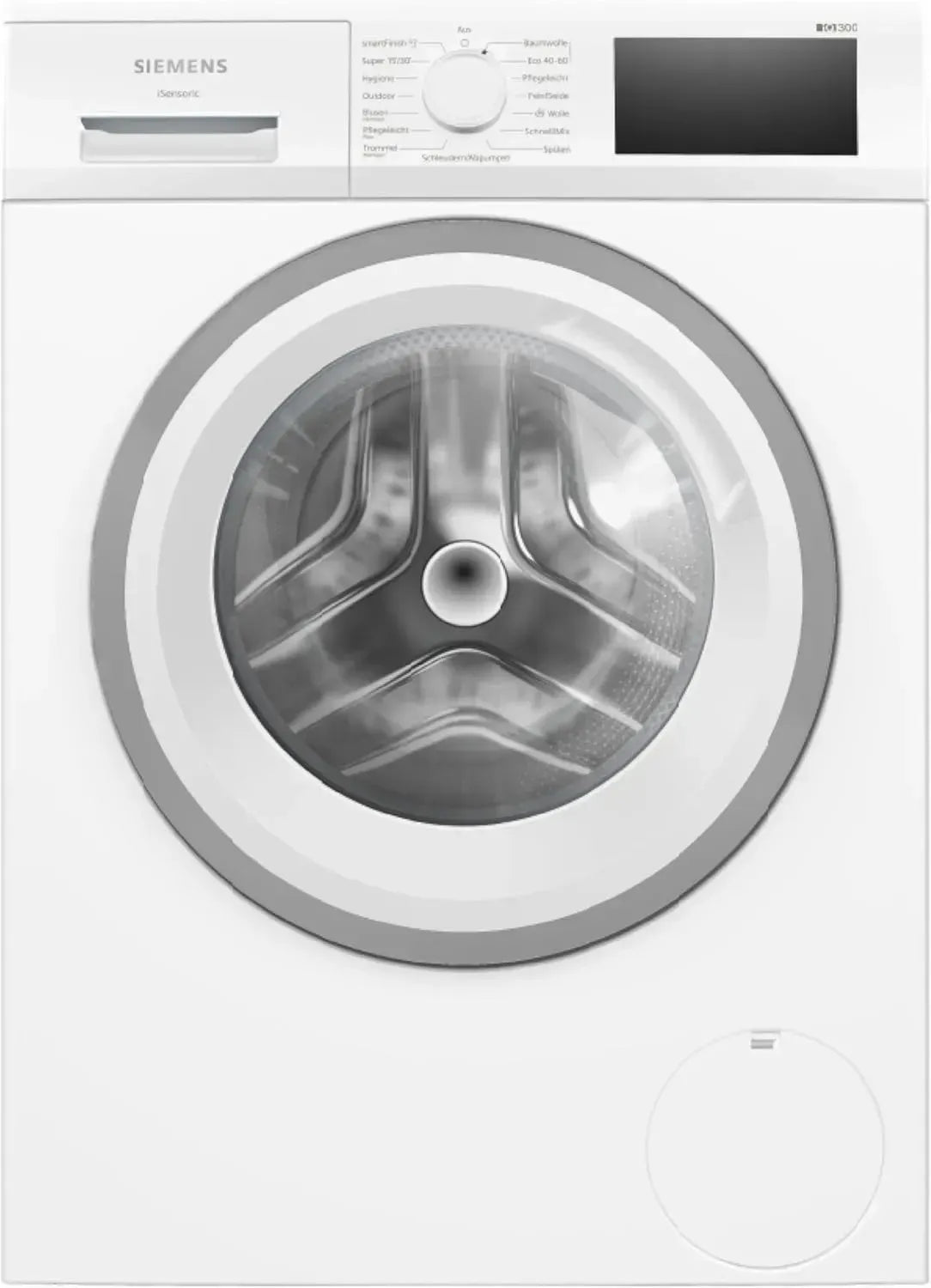 Siemens iQ300 Waschmaschine 9kg, 1400 U/min, LED-Display, Outdoor & smartFinish, Weiß, 60cm