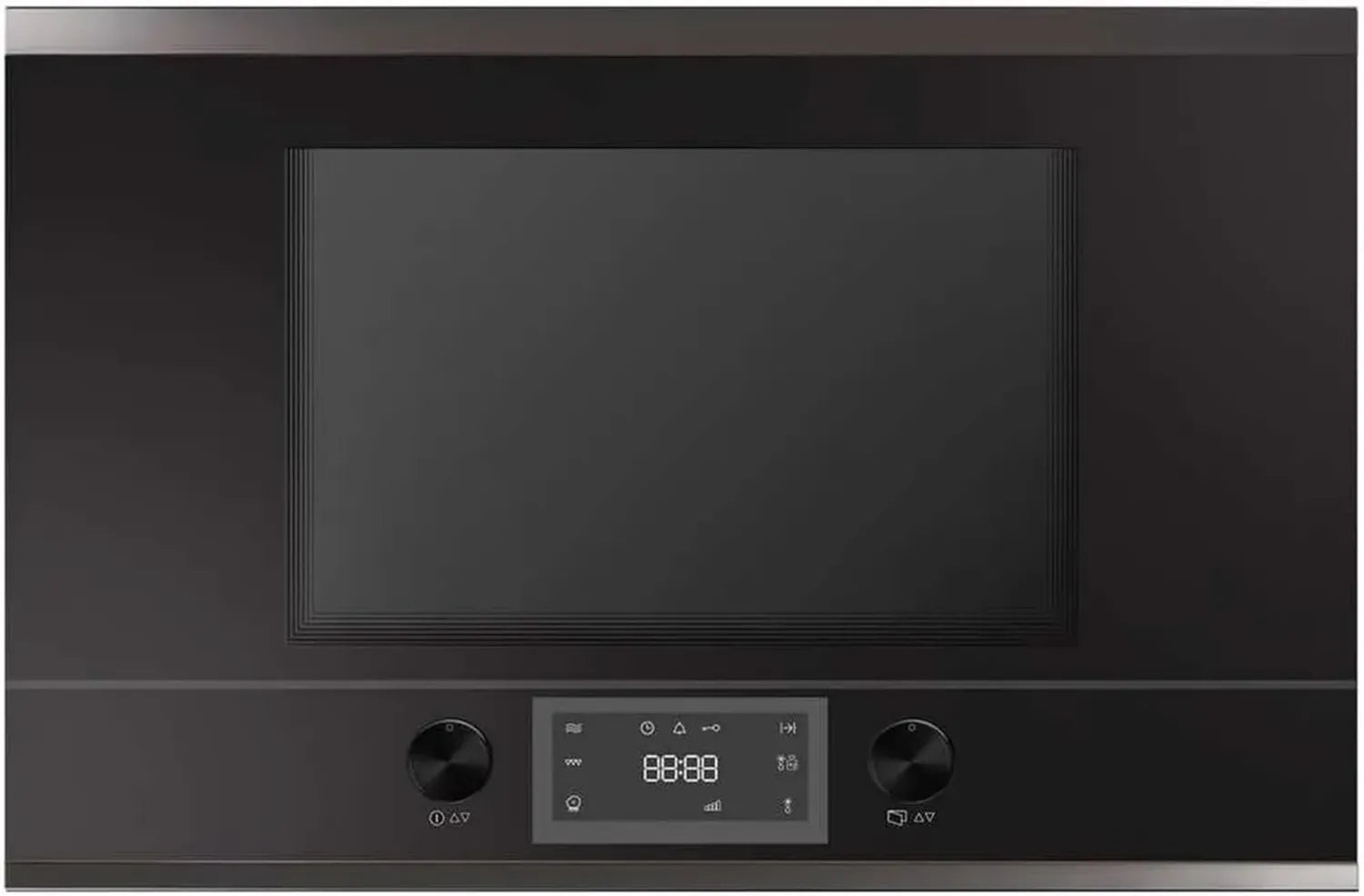 Küppersbusch Einbau-Mikrowelle ML6330.0S2, Schwarz, Glas-Metall-Design