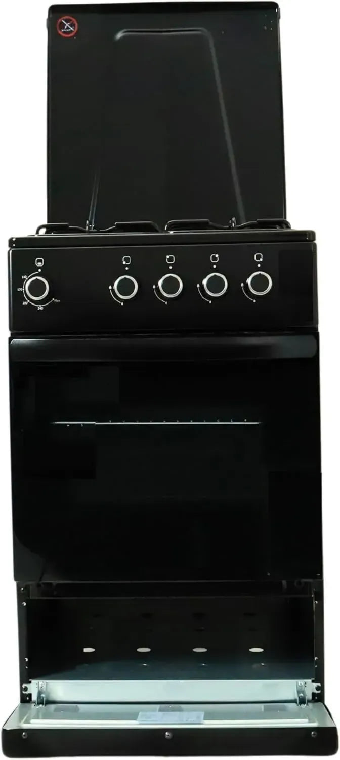 Gasherd 50cm mit Thermostat, LPG und Erdgas kompatibel