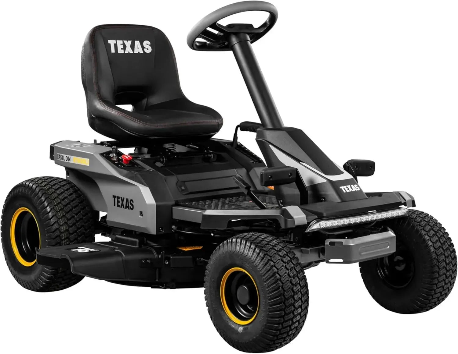Epsilon R7600Li Akku-Rasentraktor 76 cm, 72V, Mulch- und Seitenauswurf, LED-Licht, für bis zu 3000 m²