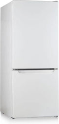 PKM Kühlschrank mit Gefrierfach, 117 Liter, leise 39 dB, energieeffizient, Weiß