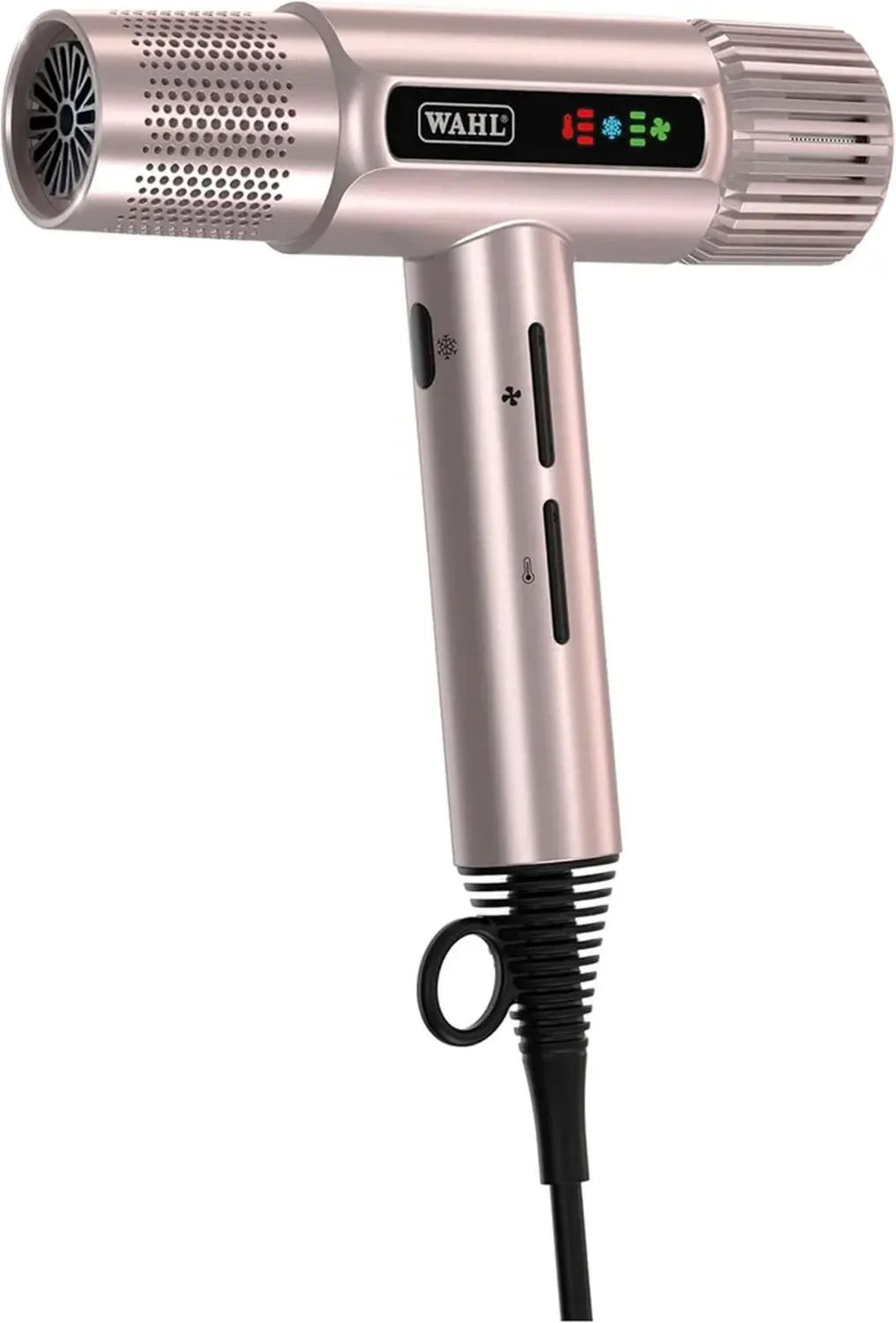 Wahl Vanquish - Professioneller Haartrockner mit Magnetdüsen und Diffusoraufsätzen - Schnell und effizient - Rosegold