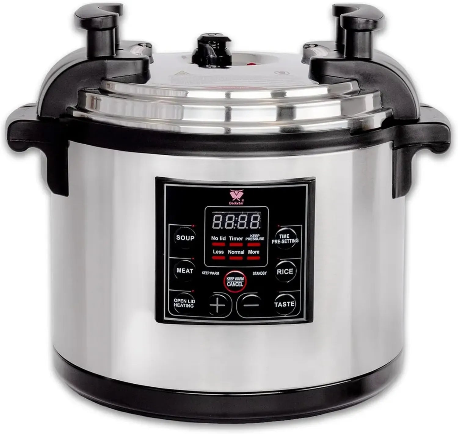 Professioneller Edelstahl-Reiskocher mit Warmhaltefunktion, 11L/15L, Ideal für Großküchen