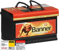 Banner Power Bull Autobatterie 12V 72Ah 660A - Ausgezeichnete Leistung von ADAC & Stiftung Warentest