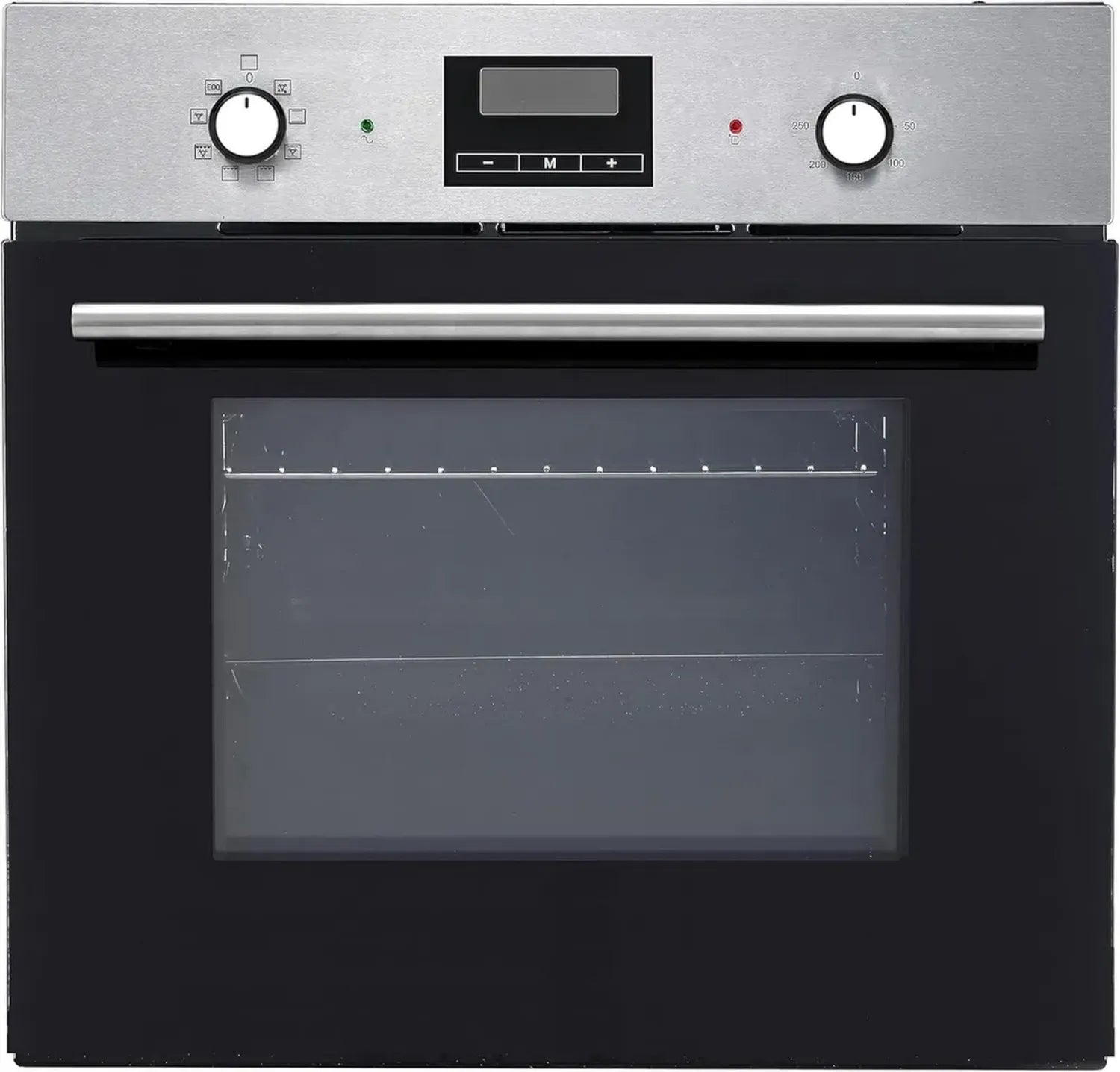 PKM Einbaubackofen 54L mit Digitaldisplay und 8 Funktionen