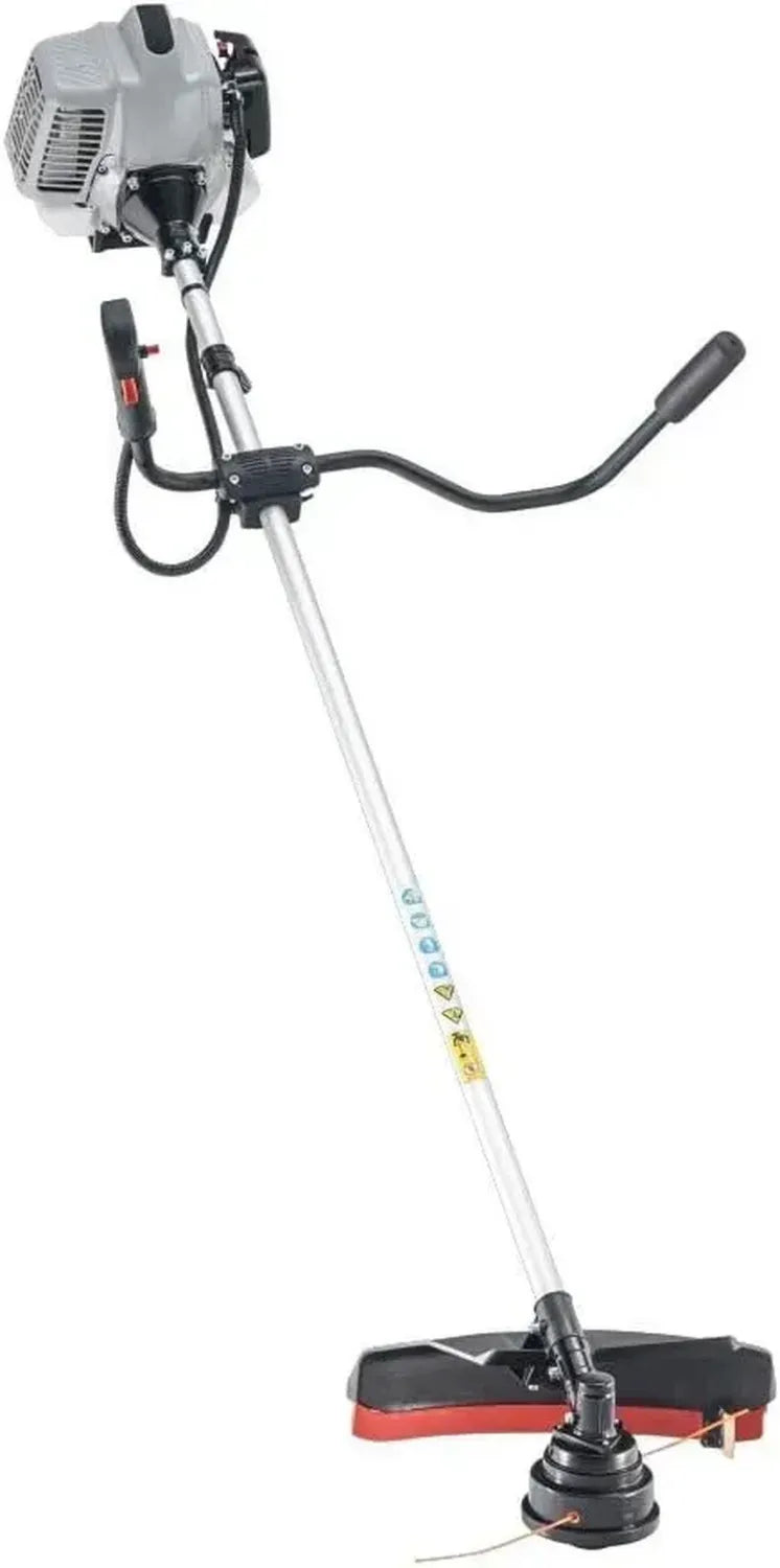 AL-KO Benzin-Motorsense BC 330 B mit 41 cm Faden und 25 cm Messer, 0.9 kW Leistung, 32.6 ccm 2-Takt-Motor, verstellbarer Griff und Tragegurt