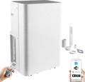 Echos® Mobile Klimaanlage 12.000 BTU, leise ≤56 dB, WiFi & App-Steuerung, inkl. Fensterabdichtung, 24h Timer, 3in1: Kühler, Entfeuchter & Ventilator