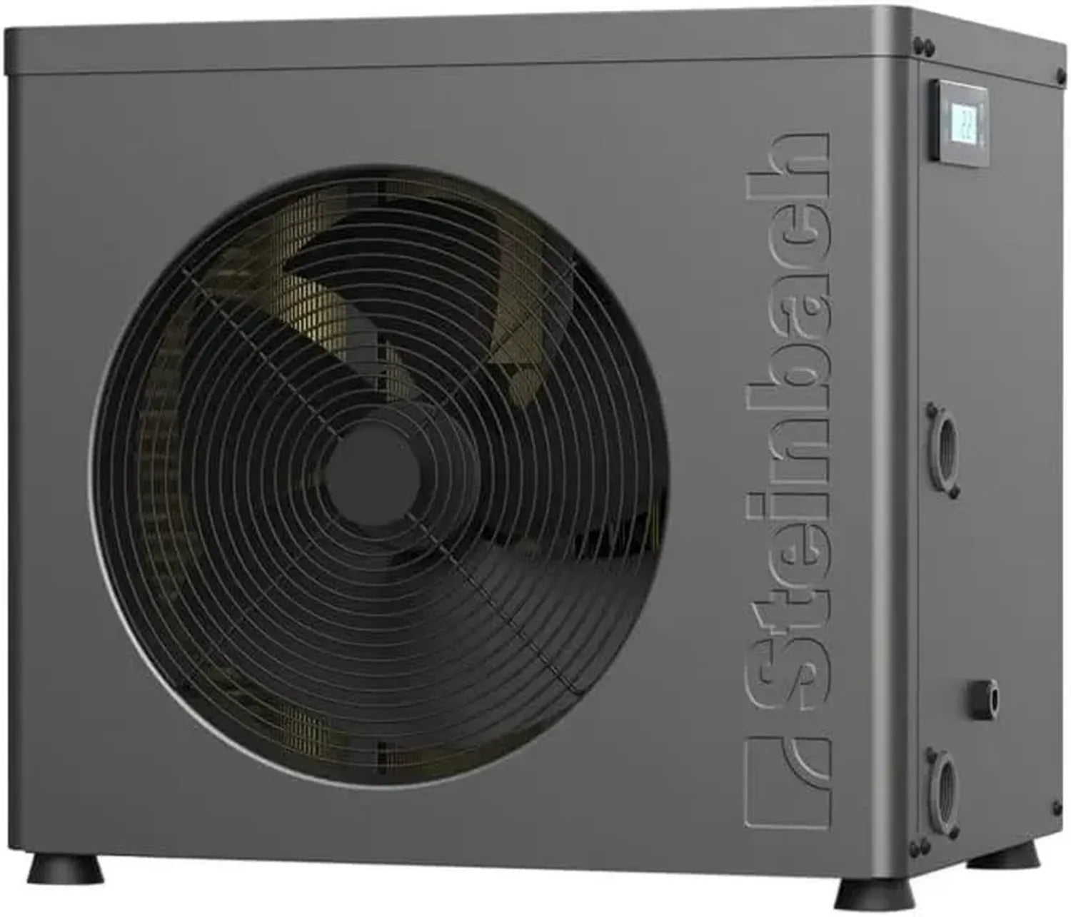 STEINBACH Effiziente Pool-Wärmepumpe 4,3 kW – Für bis zu 20.000 l – Leiser Betrieb & App-Steuerung – Salzwassergeeignet