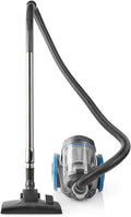 Beutelloser NEDIS Staubsauger - 700 W, 3.5 l Kapazität, Kombibürste, 8 m Radius, HEPA Filter, Anthrazit/Blau