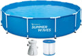 Sommer Wellen Aktives Rahmenpool 366 x 76 cm mit Filterpumpe
