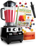 Hochleistungsmixer 2000W mit Tritan-Behälter, 9 Geschwindigkeiten und Rezeptbuch