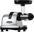 Omega J8227S Saftpresse in Grau, Effizient und Vielseitig