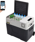 VEVOR 40L Tragbare Kompressor-Kühlbox aus Edelstahl für Auto und Camping