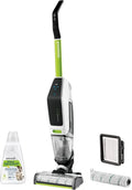 Bissell CrossWave X7 Plus Kabelloser Multiflächen-Reiniger für Haustiere, 3-in-1 Nass-/Trockenreinigung, Teppiche, Fliesen & Holzböden, Pet Turbo Modus, Zwei-Tank-System, Grün/Weiß/Schwarz