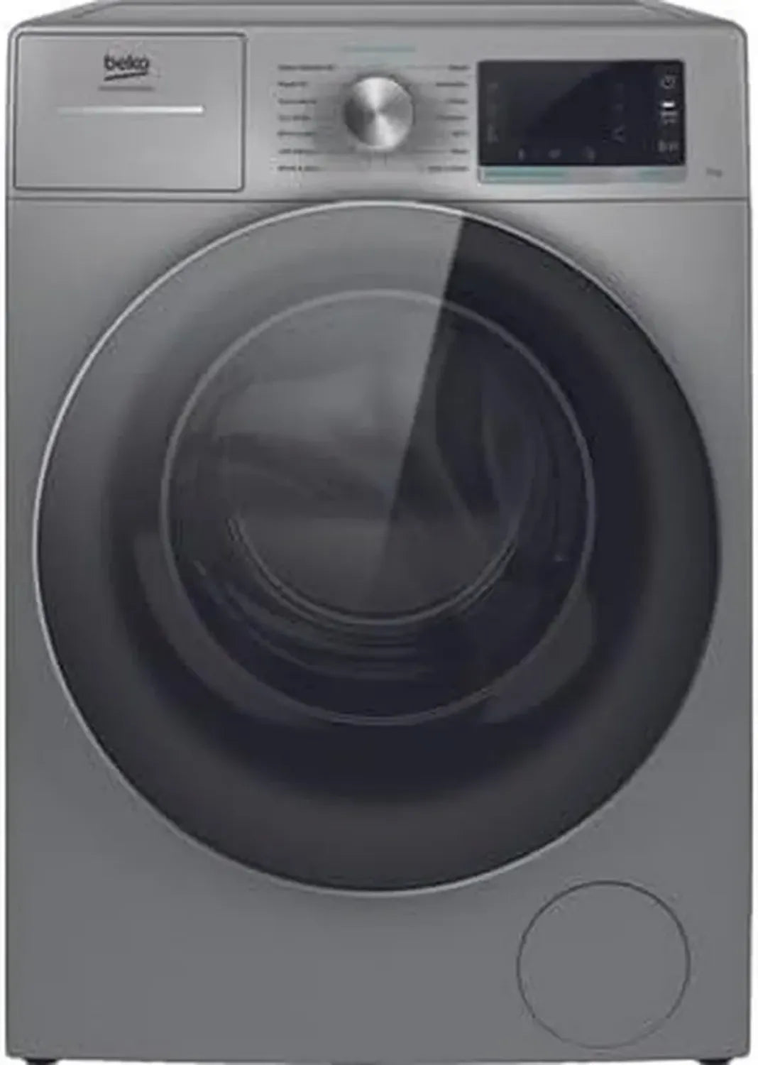 Beko Gewerbliche Waschmaschine, 9 kg, 1200 U/min, Silber
