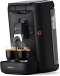 Philips Senseo Maestro Kaffeemaschine 1.2L Wassertank, Intensitätswahl, Memo-Funktion, Schwarz, Umweltfreundlich
