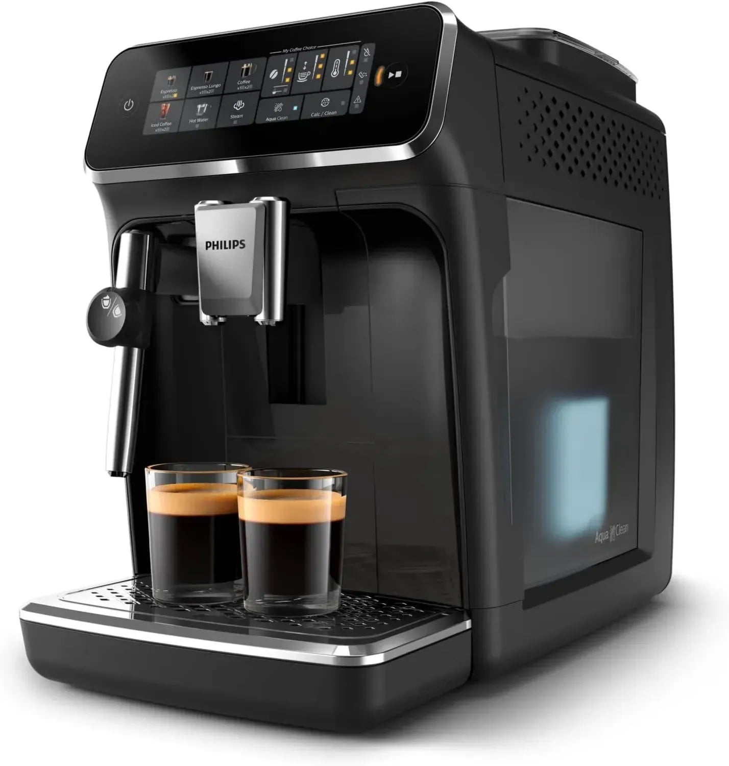 Philips EP3321/40 Espresso-Vollautomat mit integrierter Kaffeemühle, Schwarz