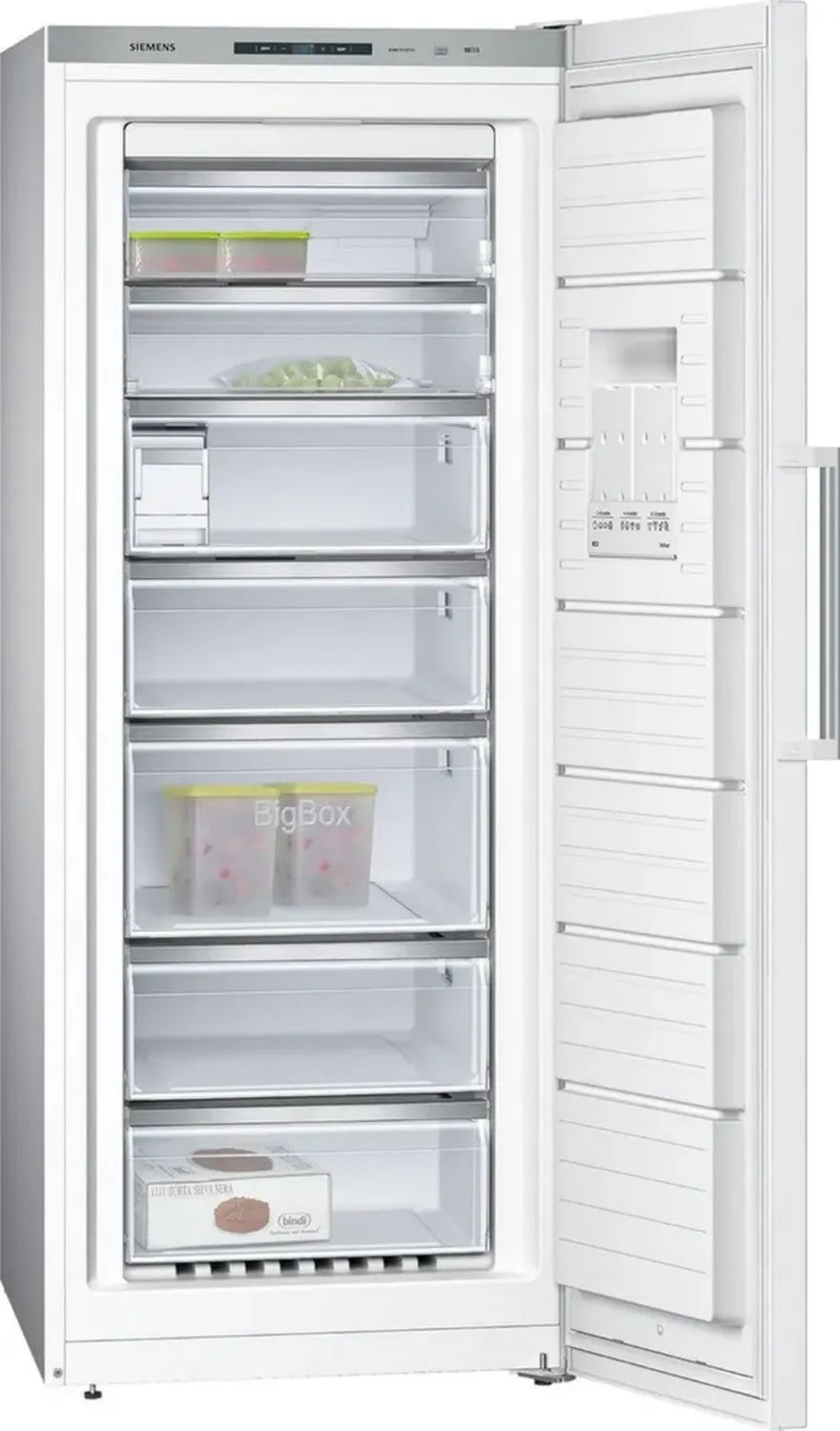 SIEMENS No Frost Gefrierschrank GS54NAWDV, freistehend, energiesparend