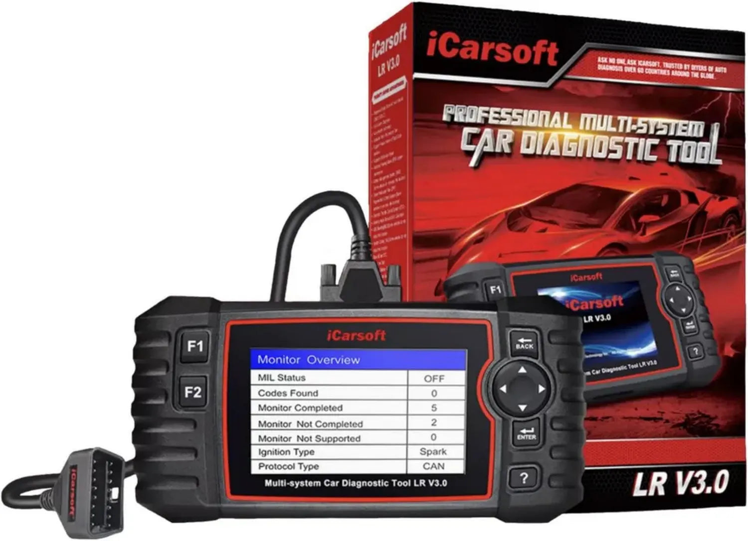 Professionelles iCarsoft LR V3.0 Diagnosegerät für Land Rover und Jaguar