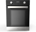 Klarstein Verosteel Einbaubackofen 45 cm - 49L, 8 Funktionen, Energieklasse A, Edelstahl & Schwarzglas, Timer, doppelte Verglasung