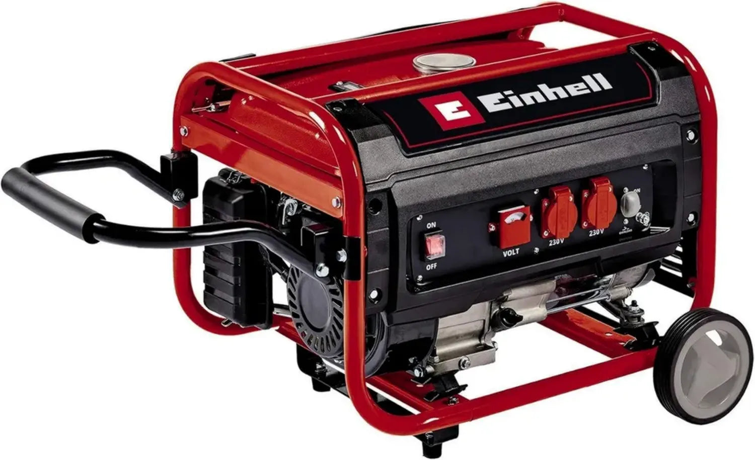 Einhell Benzin-Stromgenerator TC-PG 35/E5, 3100 W, 15L Tank, 4-Takt, AVR, 2x 230 V, Ölschutz