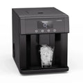 Klarstein Eiswürfelmaschine – Edelstahl, 3 Größen, 15 kg/24 h, Touch-Bedienung, 3L Wassertank, Schwarz