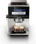 Siemens EQ900 Kaffeevollautomat mit App-Steuerung, Zwei Bohnenbehälter, 36 Getränkeoptionen, Edelstahl, TQ907D03