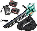 Kraftvoller Parkside® 40V Laubbläser-Set mit 2x 4Ah Akkus + Schlüsselanhänger