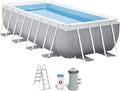 Intex Prism Frame Rechteckpool-Set 4m x 2m x 1m